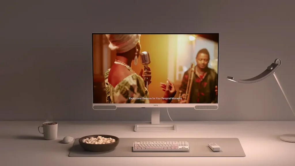 monitor-benq-ew2790U-mostrando-una-pelicula-